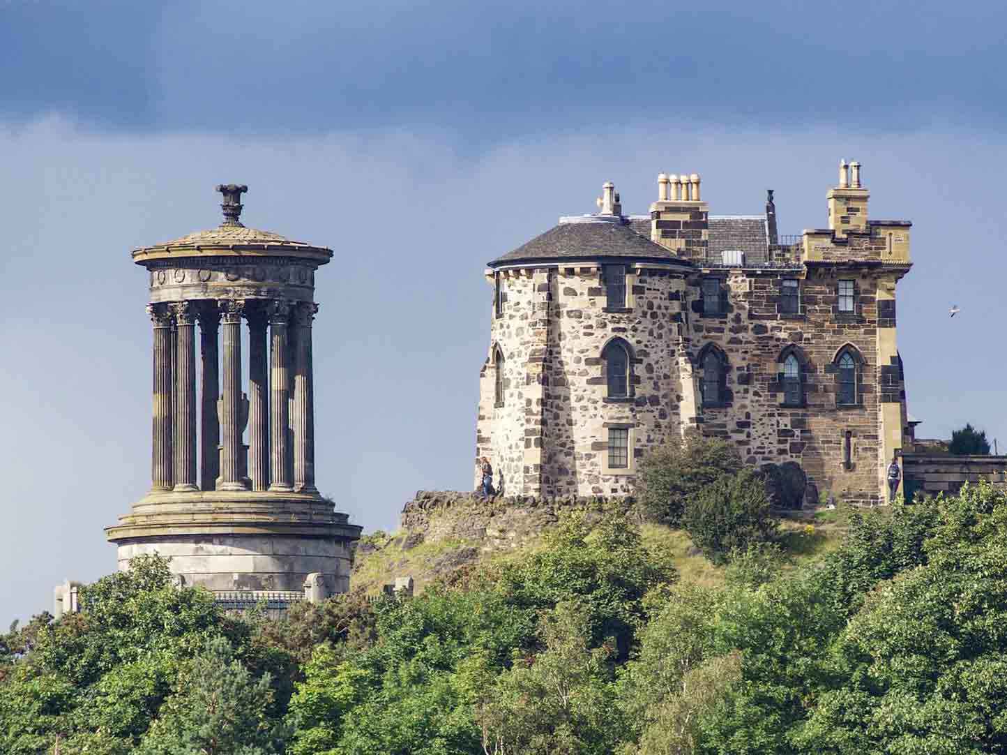 Edinburgh - Dugald Stewart Monument