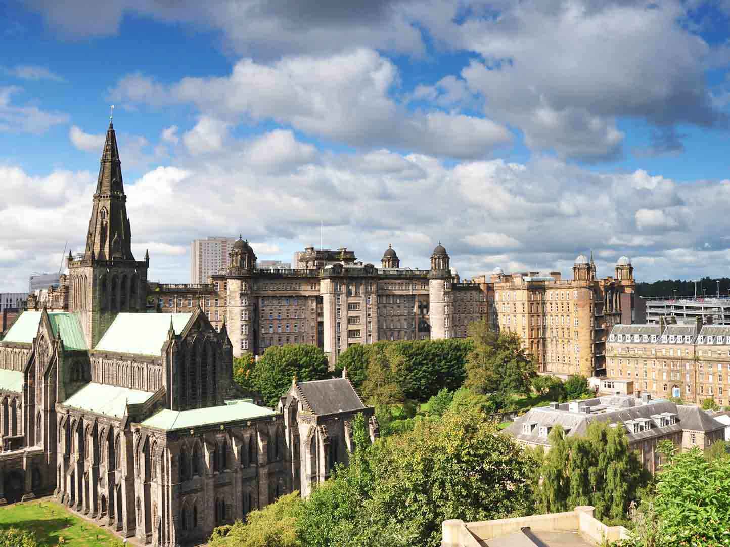 Glasgow - Arial View