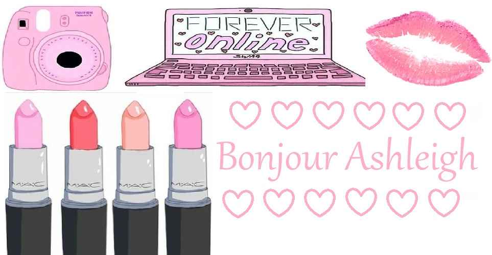 Bonjour Ashleigh Blog header